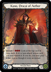 Kano // Kano, Dracai of Aether [ARC114-T // ARC113-T] (Arcane Rising)  1st Edition Normal | Good Games Morley