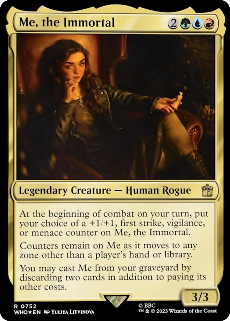 Me, the Immortal (Surge Foil) [Doctor Who] | Good Games Morley