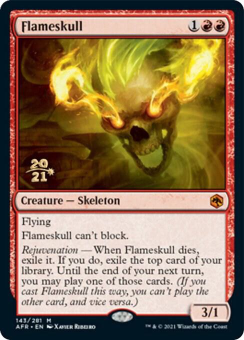Flameskull 143s/241 (Prerelease Cards)  - Foil | Good Games Morley
