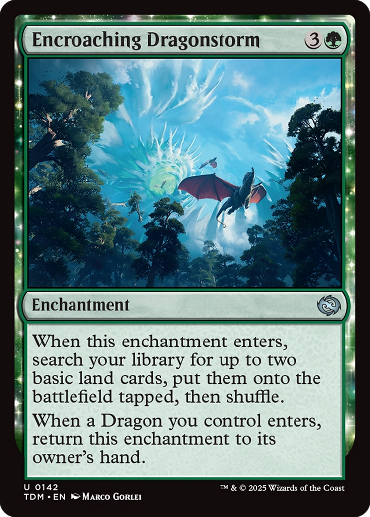 Encroaching Dragonstorm [Tarkir: Dragonstorm] | Good Games Morley