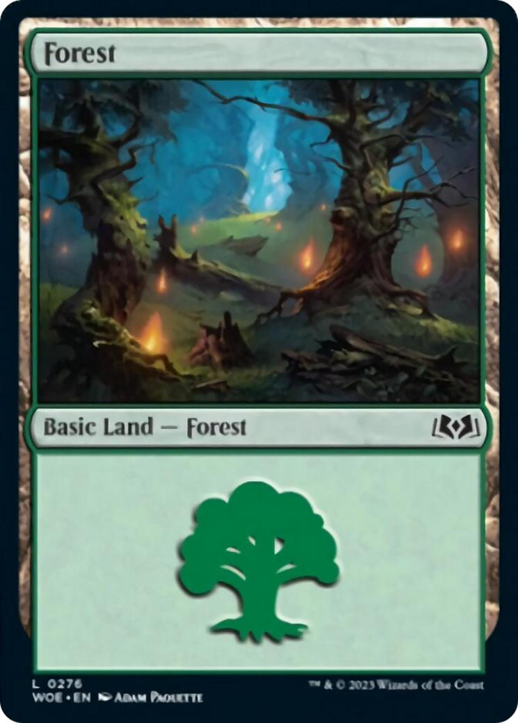Forest (0276) [Wilds of Eldraine] | Good Games Morley