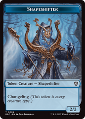 Zombie Army // Shapeshifter Double-Sided Token [Aetherdrift Tokens] | Good Games Morley