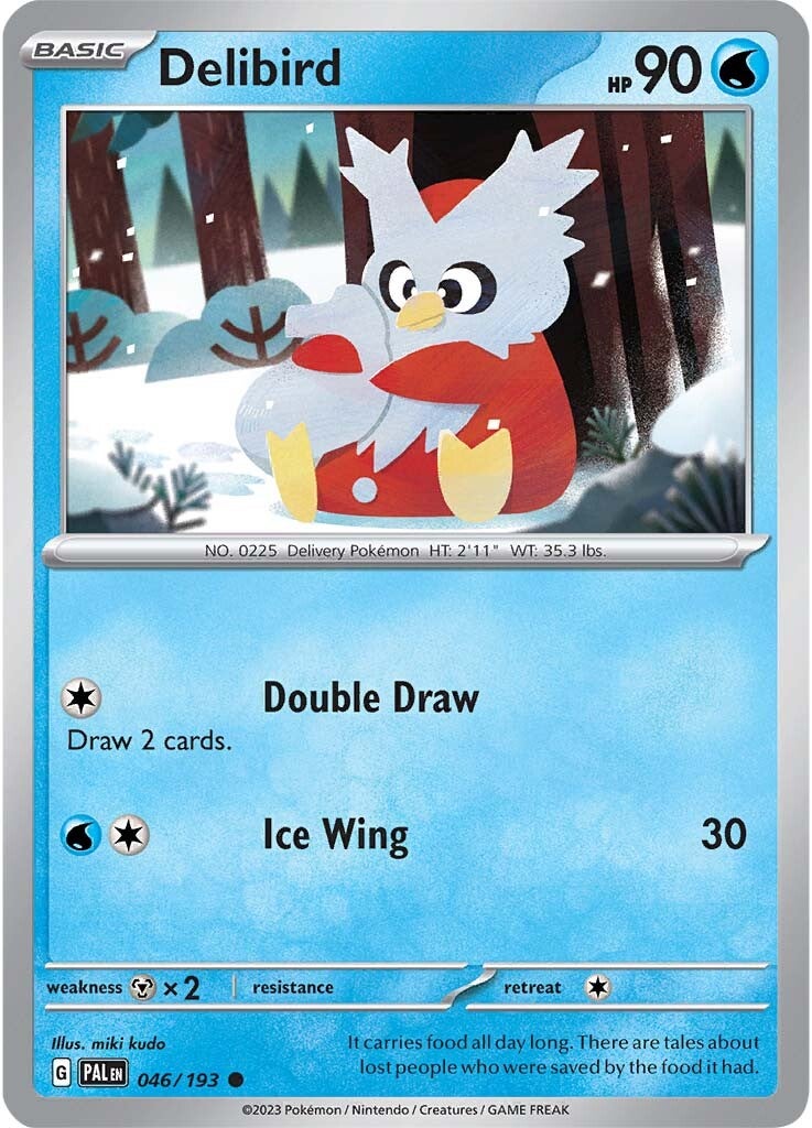 Delibird (046/193) [Scarlet & Violet: Paldea Evolved] | Good Games Morley