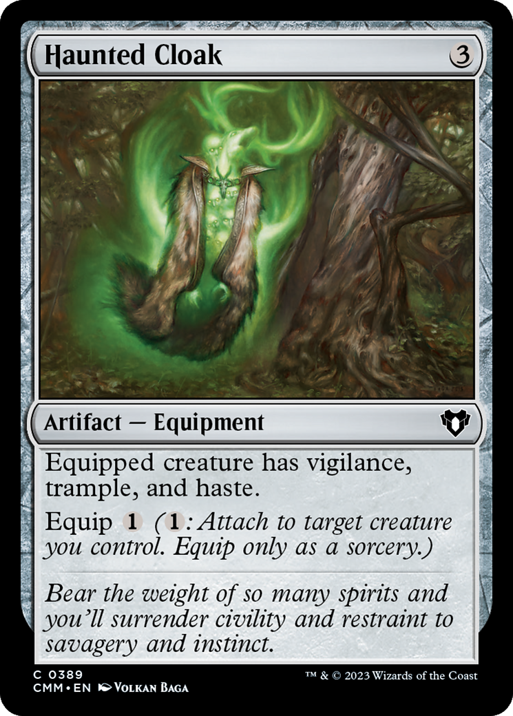 Haunted Cloak [Commander Masters] | Good Games Morley