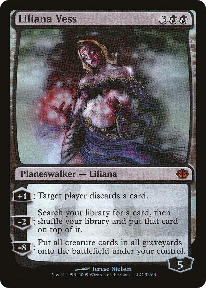 Liliana Vess 32/63 (Duel Decks: Garruk vs. Liliana)  - Foil | Good Games Morley