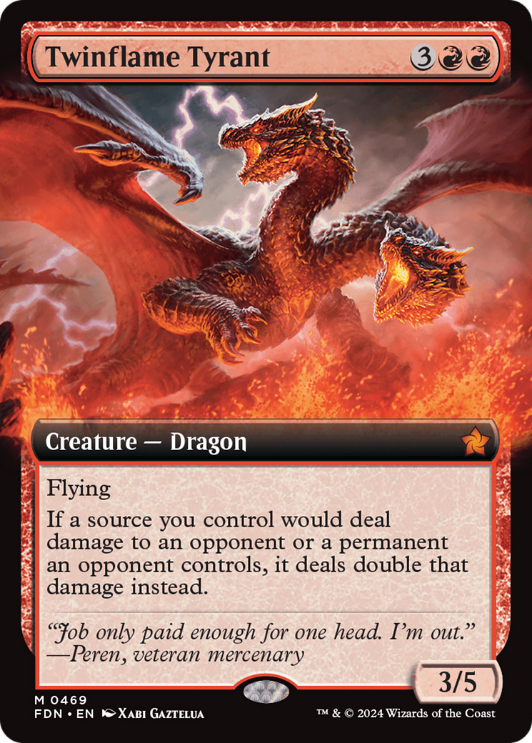 Twinflame Tyrant (Extended Art) [Foundations] | Good Games Morley
