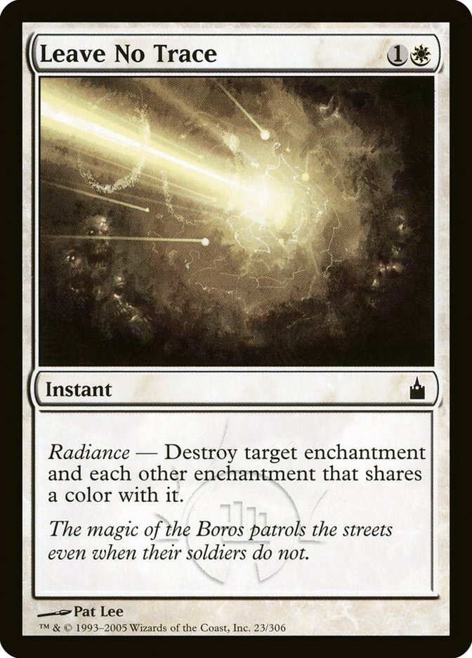Leave No Trace 23/306 (Ravnica: City of Guilds)  - Foil | Good Games Morley