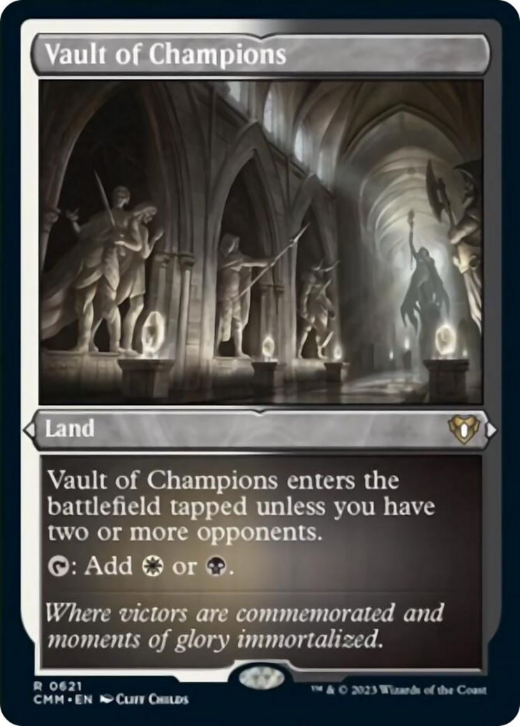 Vault of Champions (Foil Etched) [Commander Masters] | Good Games Morley