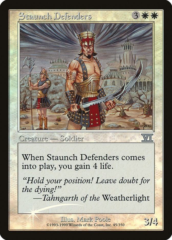 Staunch Defenders 12/350 (FNM Promos)  - Foil | Good Games Morley