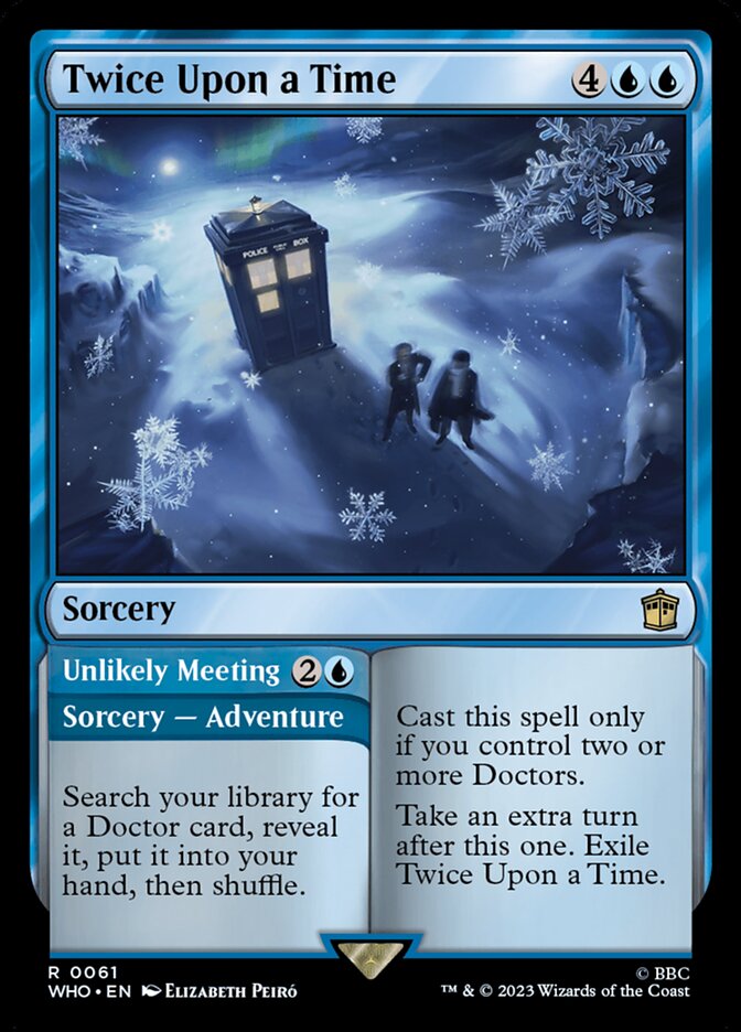 Twice Upon a Time // Unlikely Meeting 61/331 (Universes Beyond: Doctor Who)  | Good Games Morley