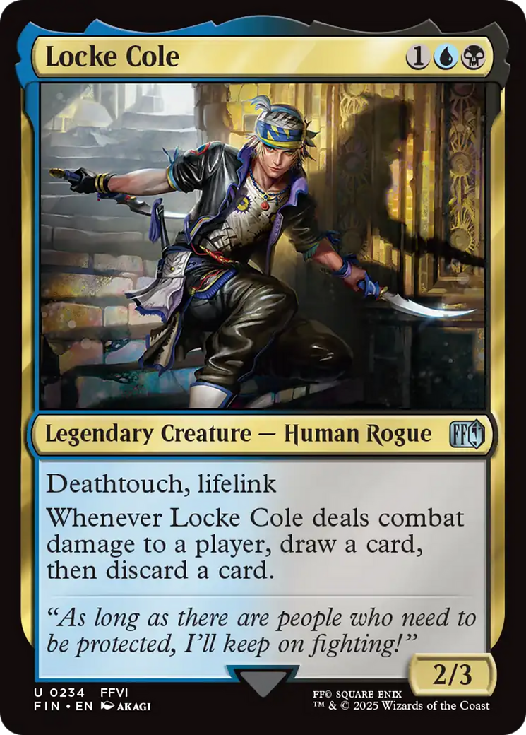 Locke Cole [FINAL FANTASY] | Good Games Morley