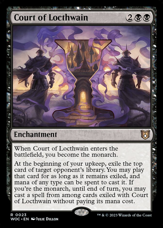 Court of Locthwain 23/173 (Commander: Wilds of Eldraine)  - Foil | Good Games Morley