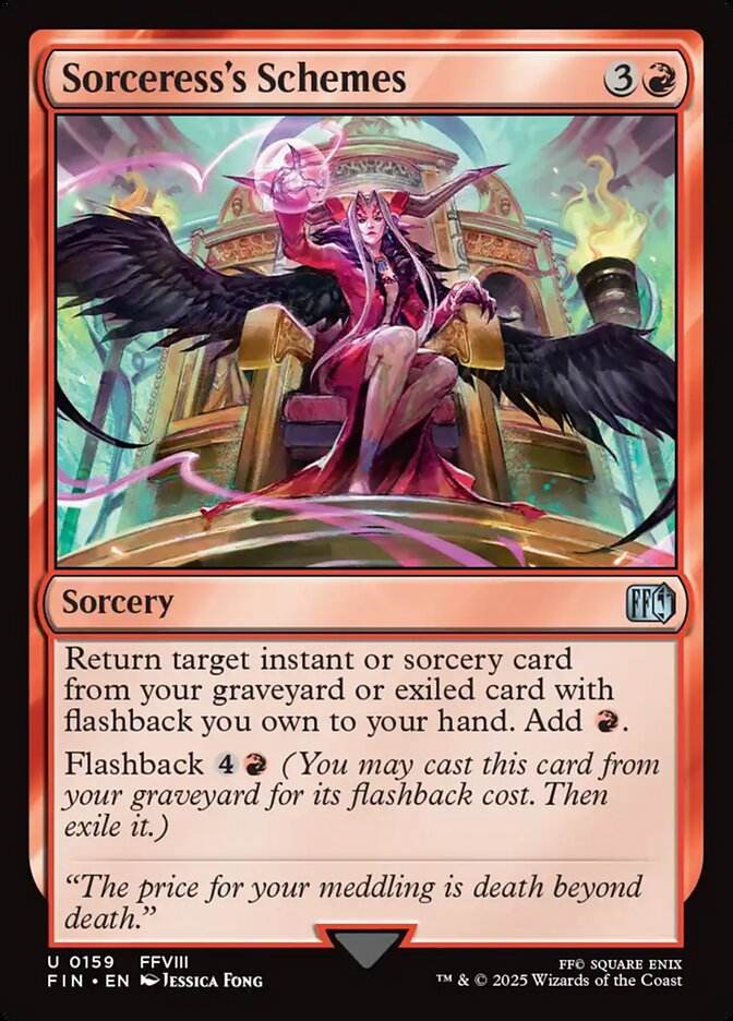 Sorceress's Schemes 159/309 (FINAL FANTASY)  - Foil | Good Games Morley