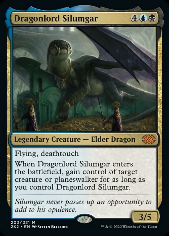 Dragonlord Silumgar [Double Masters 2022] | Good Games Morley