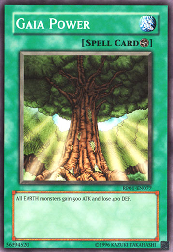 Gaia Power [RP01-EN077] Common | Good Games Morley