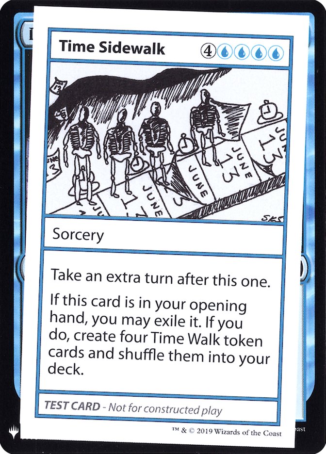 Time Sidewalk [Mystery Booster Playtest Cards] | Good Games Morley