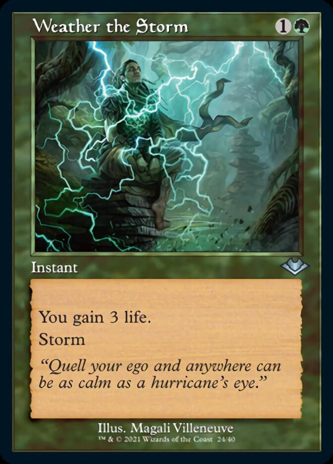 Weather the Storm (Retro Foil Etched) [Modern Horizons] | Good Games Morley