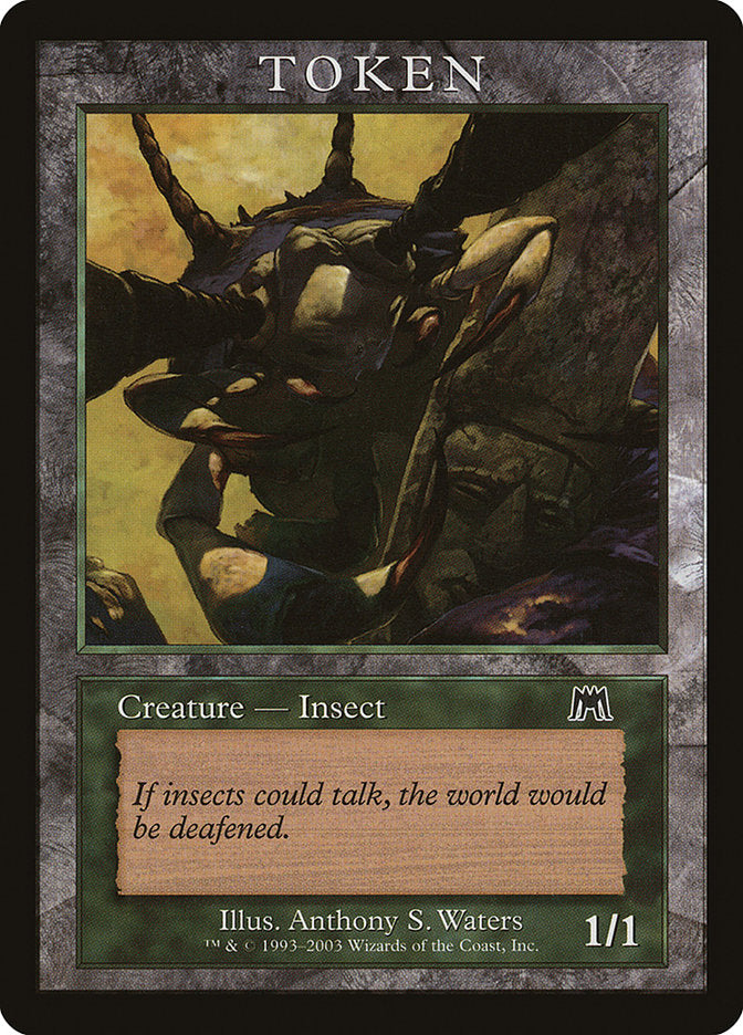 Insect Token [Magic Player Rewards 2003] | Good Games Morley