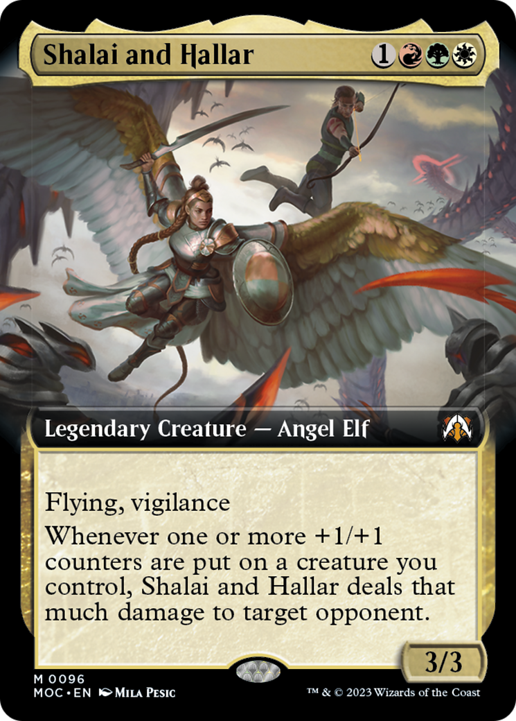 Shalai and Hallar (Extended Art) [March of the Machine Commander] | Good Games Morley
