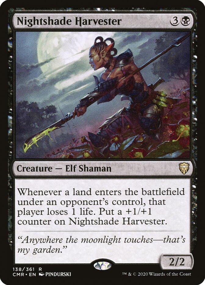Nightshade Harvester 138 (Commander Legends)  - Foil | Good Games Morley