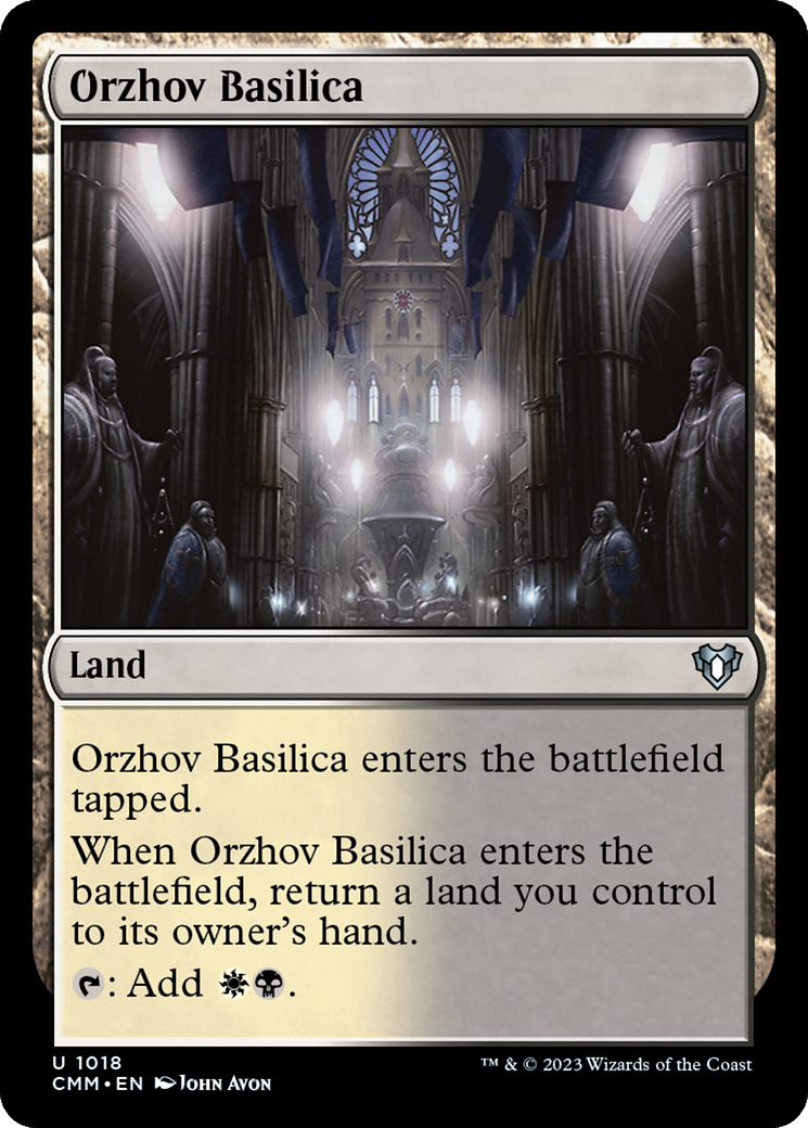 Orzhov Basilica [Commander Masters] | Good Games Morley