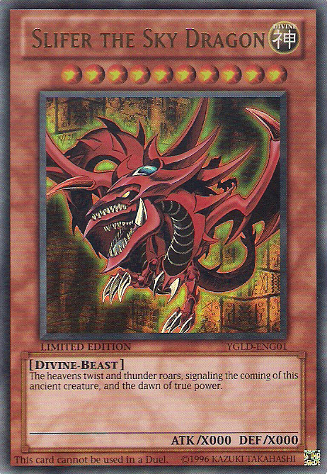 Slifer the Sky Dragon [YGLD-ENG01] Ultra Rare | Good Games Morley