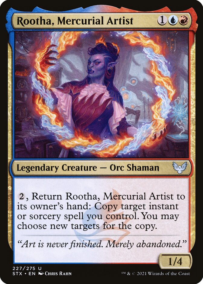 Rootha, Mercurial Artist 227/275 (Strixhaven: School of Mages)  | Good Games Morley