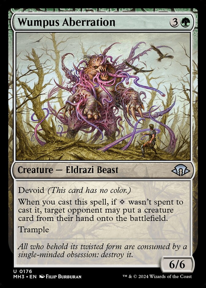 Wumpus Aberration 176/319 (Modern Horizons 3)  - Foil | Good Games Morley