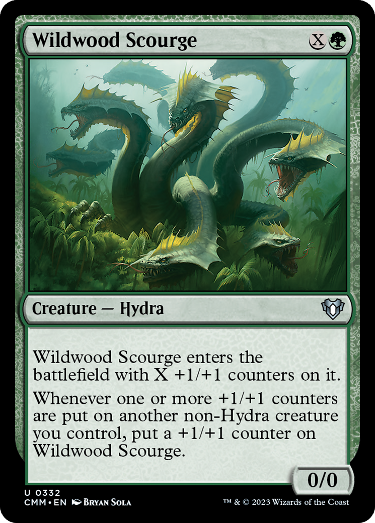 Wildwood Scourge [Commander Masters] | Good Games Morley