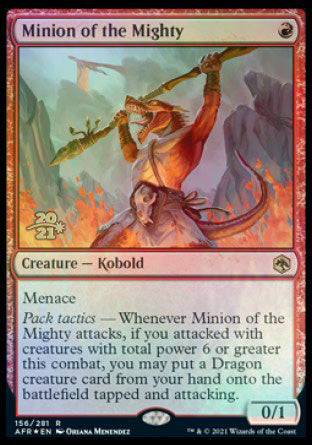 Minion of the Mighty [Dungeons & Dragons: Adventures in the Forgotten Realms Prerelease Promos] | Good Games Morley