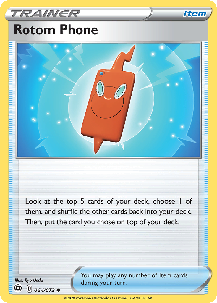 Rotom Phone (064/073) [Sword & Shield: Champion's Path] | Good Games Morley