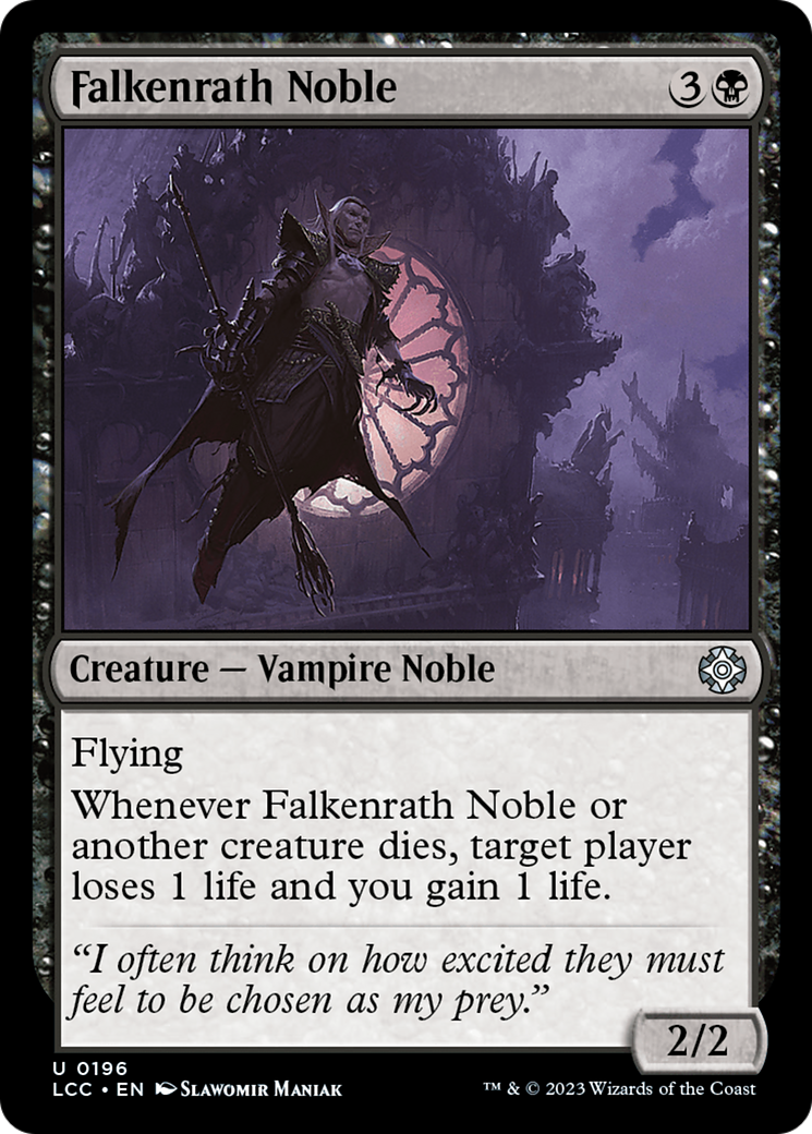 Falkenrath Noble [The Lost Caverns of Ixalan Commander] | Good Games Morley