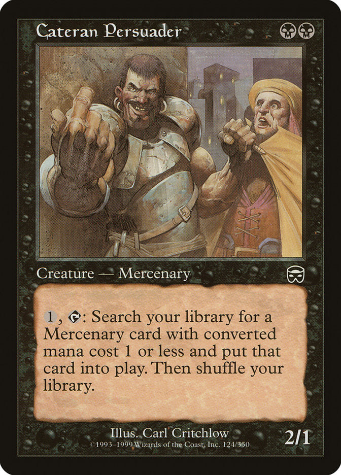 Cateran Persuader 124/350 (Mercadian Masques)  | Good Games Morley