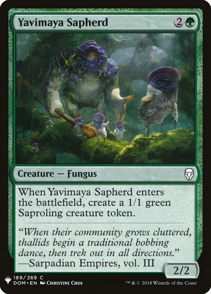 Yavimaya Sapherd [Mystery Booster] | Good Games Morley