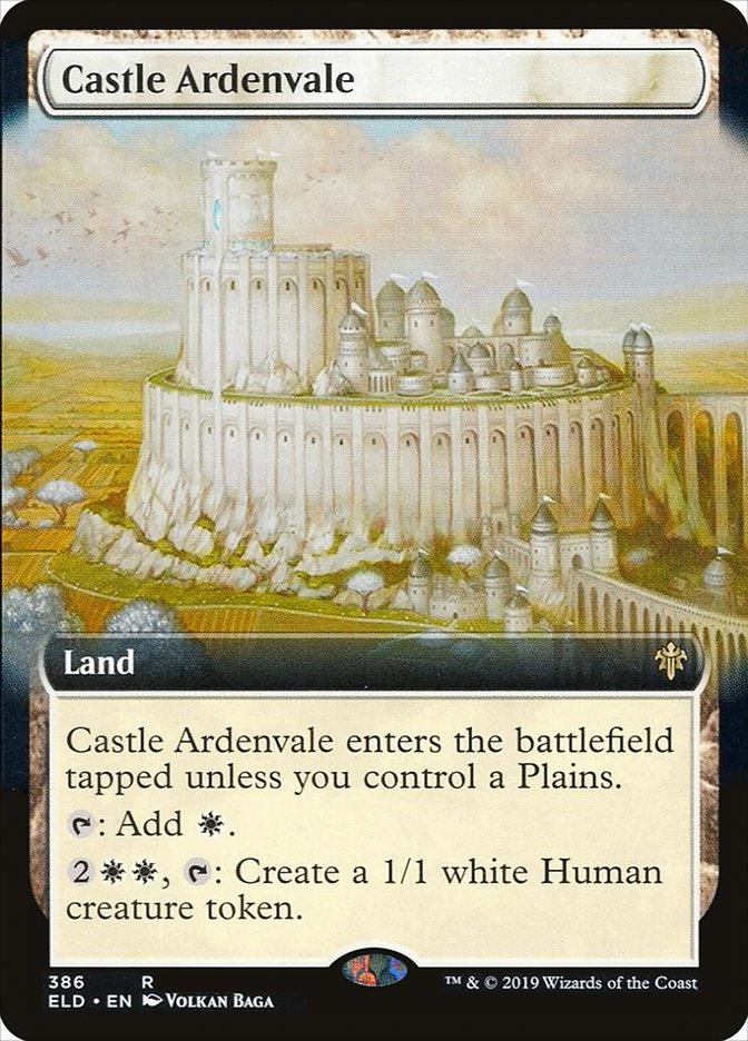 Castle Ardenvale (Extended Art) [Throne of Eldraine] | Good Games Morley