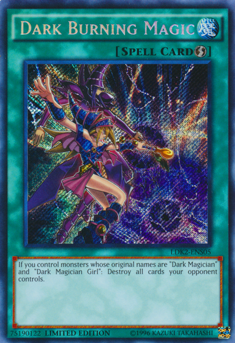 Dark Burning Magic [LDK2-ENS05] Secret Rare | Good Games Morley