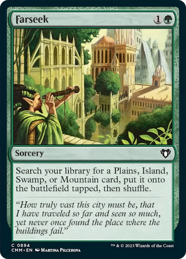 Farseek [Commander Masters] | Good Games Morley