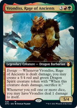 Vrondiss Rage of Ancients Extended Art 328/62 (Commander: Adventures in the Forgotten Realms)  | Good Games Morley