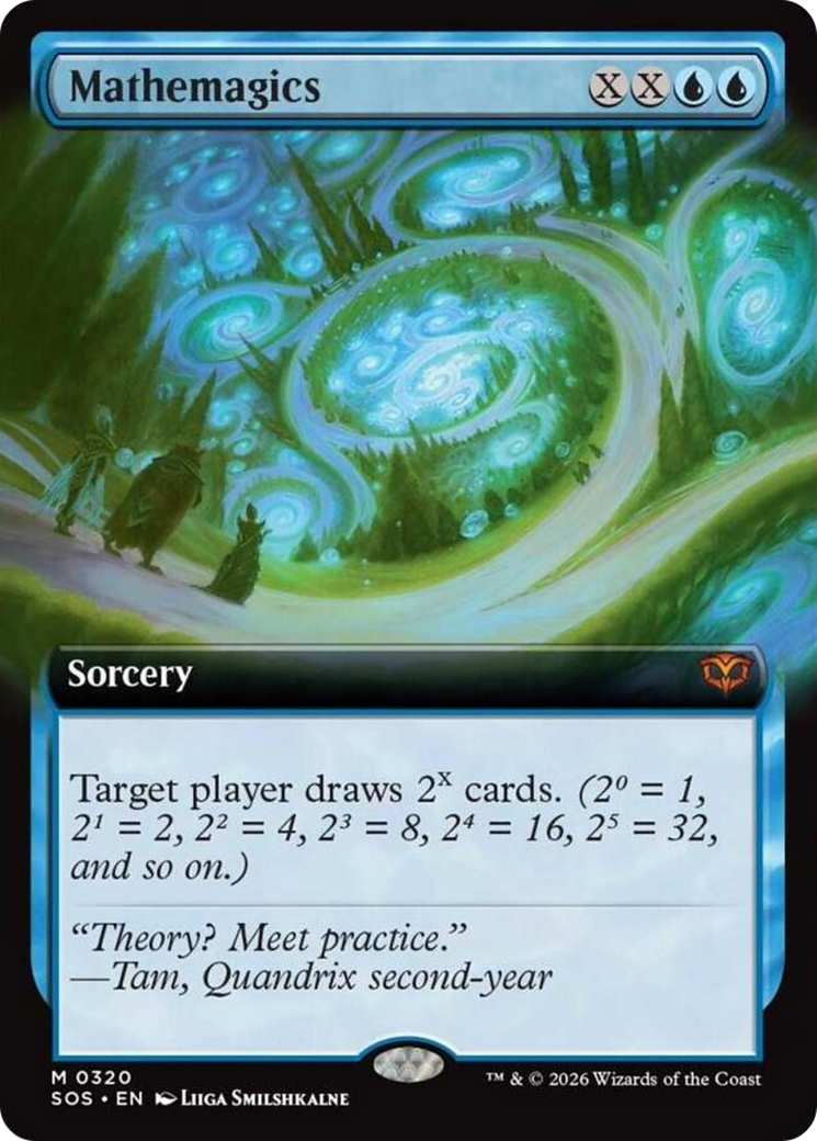 Mathemagics (Extended Art) [Secrets of Strixhaven] | Good Games Morley
