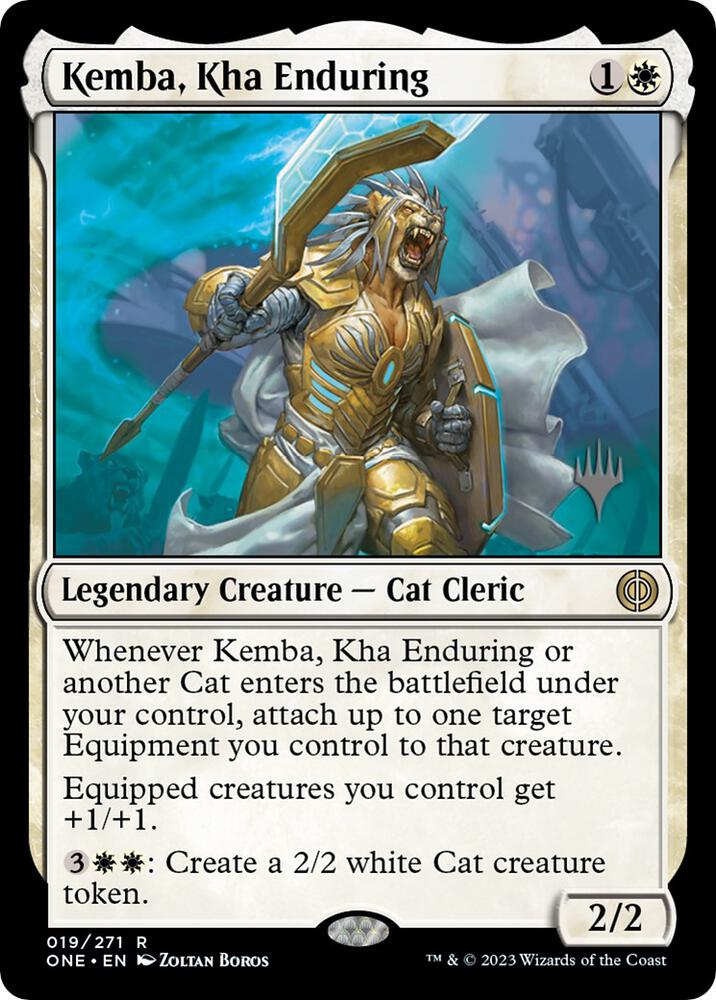 Kemba Kha Enduring 19 (Promo Pack: Phyrexia: All Will Be One)  | Good Games Morley