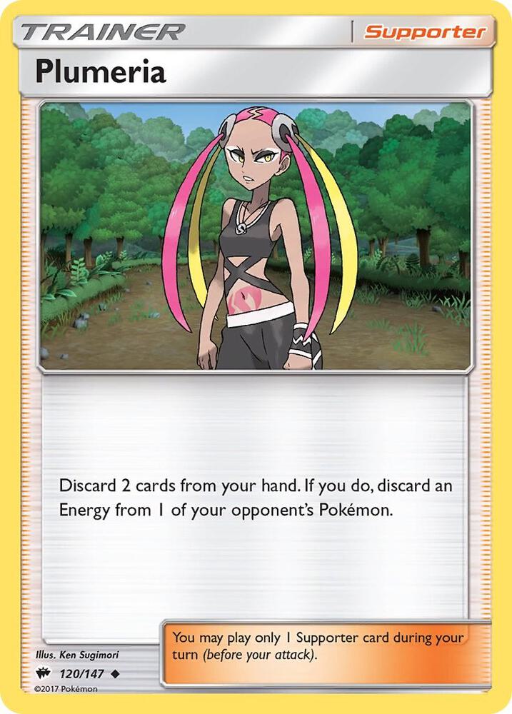 Plumeria 120/147 (SM - Burning Shadows)  | Good Games Morley