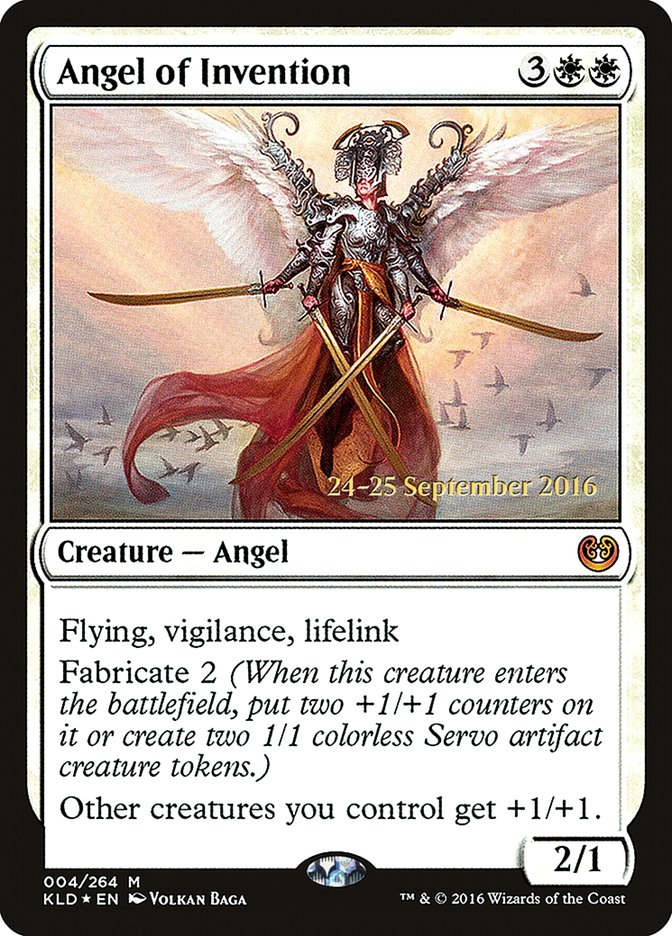 Angel of Invention [Kaladesh Prerelease Promos] | Good Games Morley