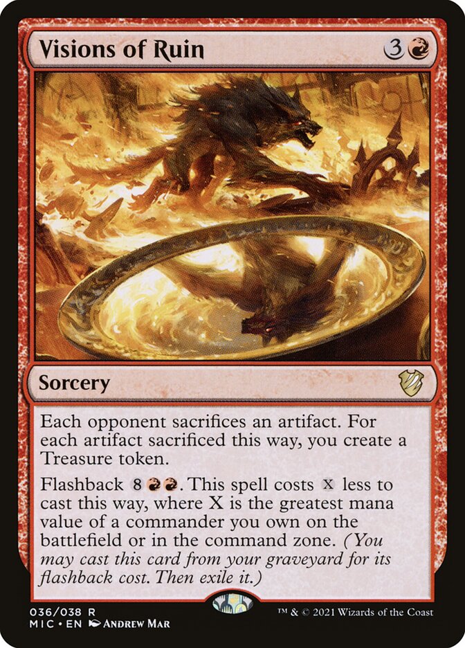 Visions of Ruin 36/38 (Commander: Innistrad: Midnight Hunt)  | Good Games Morley