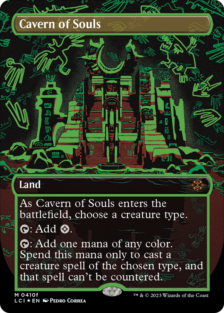 Cavern of Souls (0410f) (Borderless) [The Lost Caverns of Ixalan] | Good Games Morley