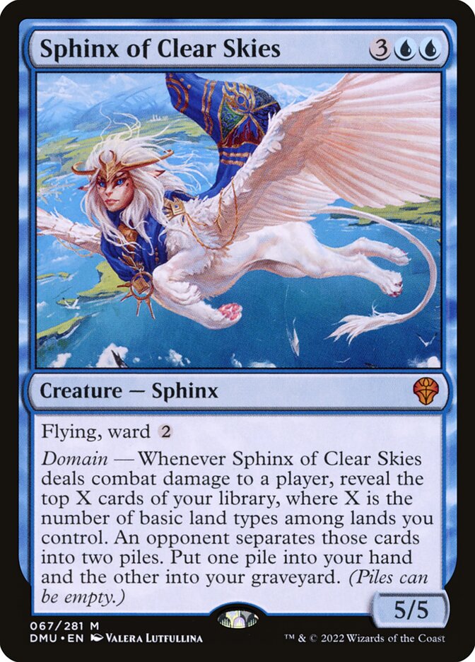 Sphinx of Clear Skies 67/281 (Dominaria United)  - Foil | Good Games Morley