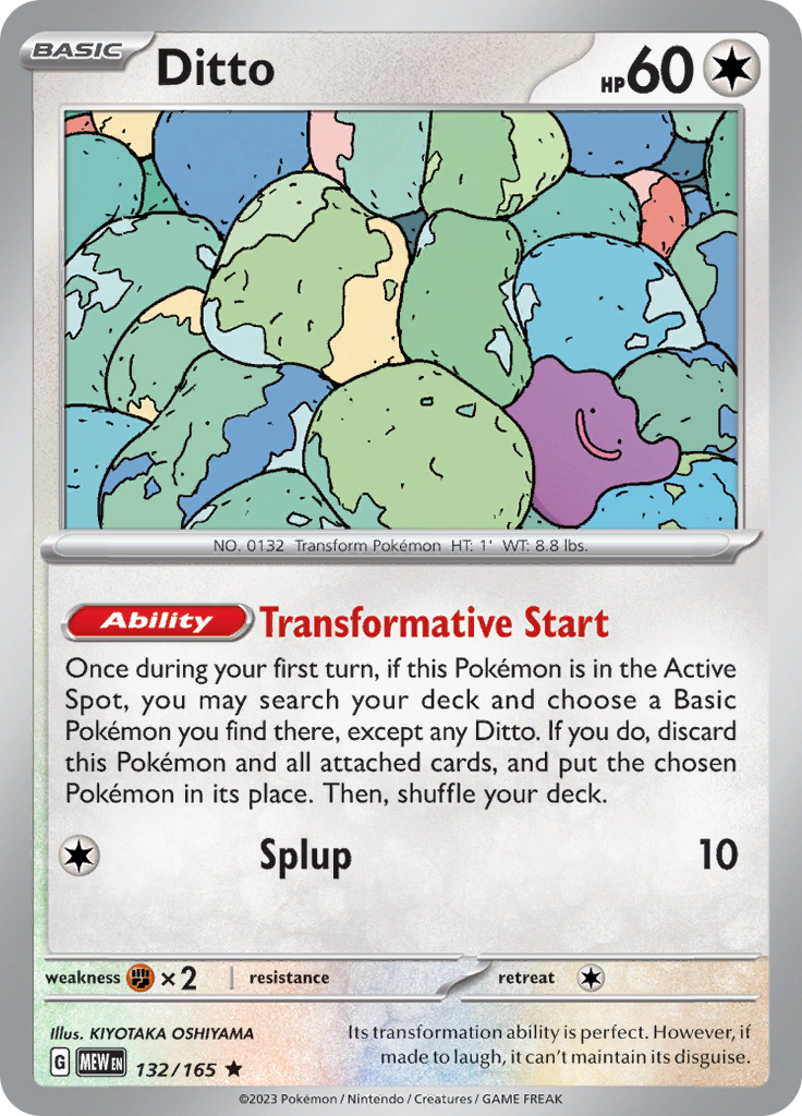 Ditto (132/165) [Scarlet & Violet 151] | Good Games Morley
