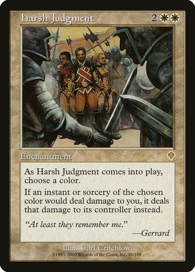 Harsh Judgment 19/350 (Invasion)  | Good Games Morley