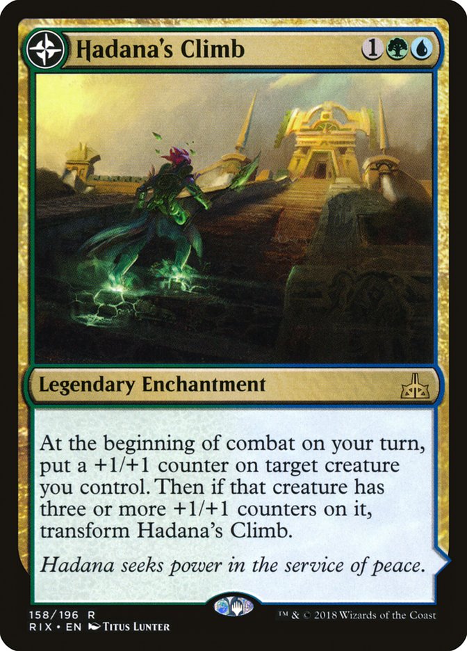 Hadana's Climb // Winged Temple of Orazca 158/196 (Rivals of Ixalan)  | Good Games Morley