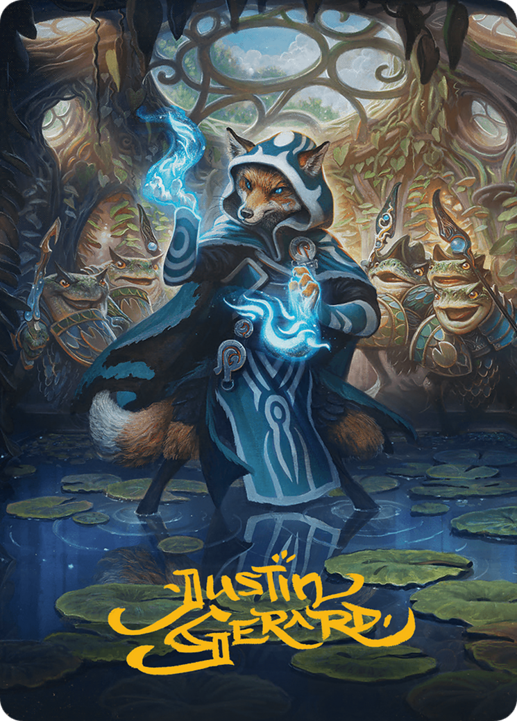 Jace, the Mind Sculptor Art Card (Gold-Stamped Signature) [Bloomburrow Art Series] | Good Games Morley