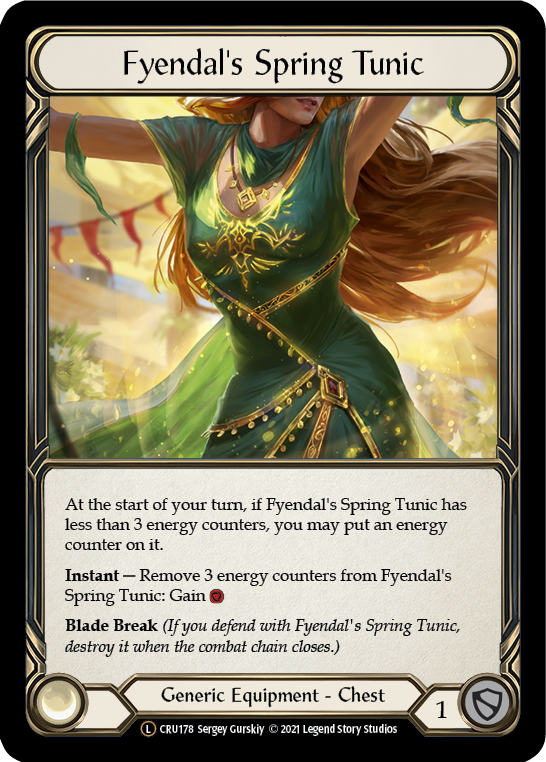 Fyendal's Spring Tunic [U-CRU178] (Crucible of War Unlimited)  Unlimited Normal | Good Games Morley